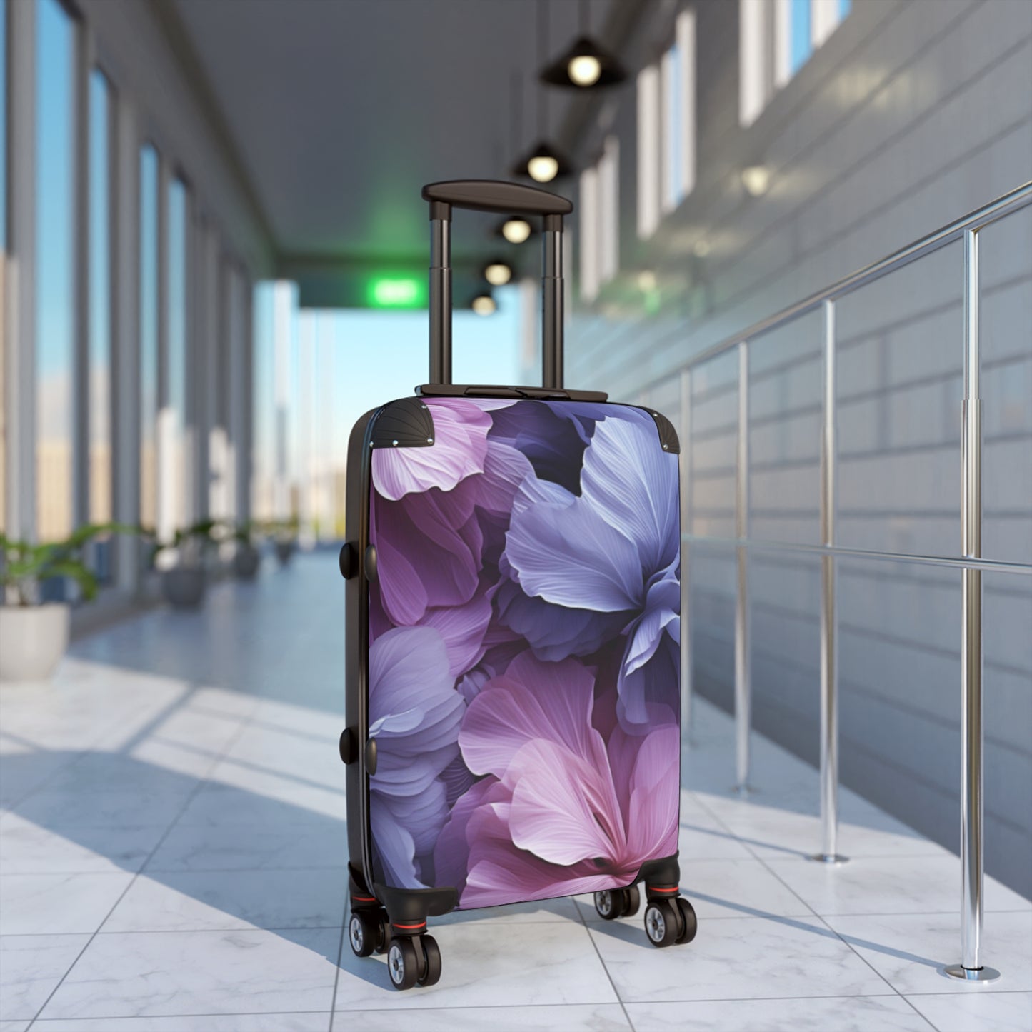 Floral Flow Suitcase