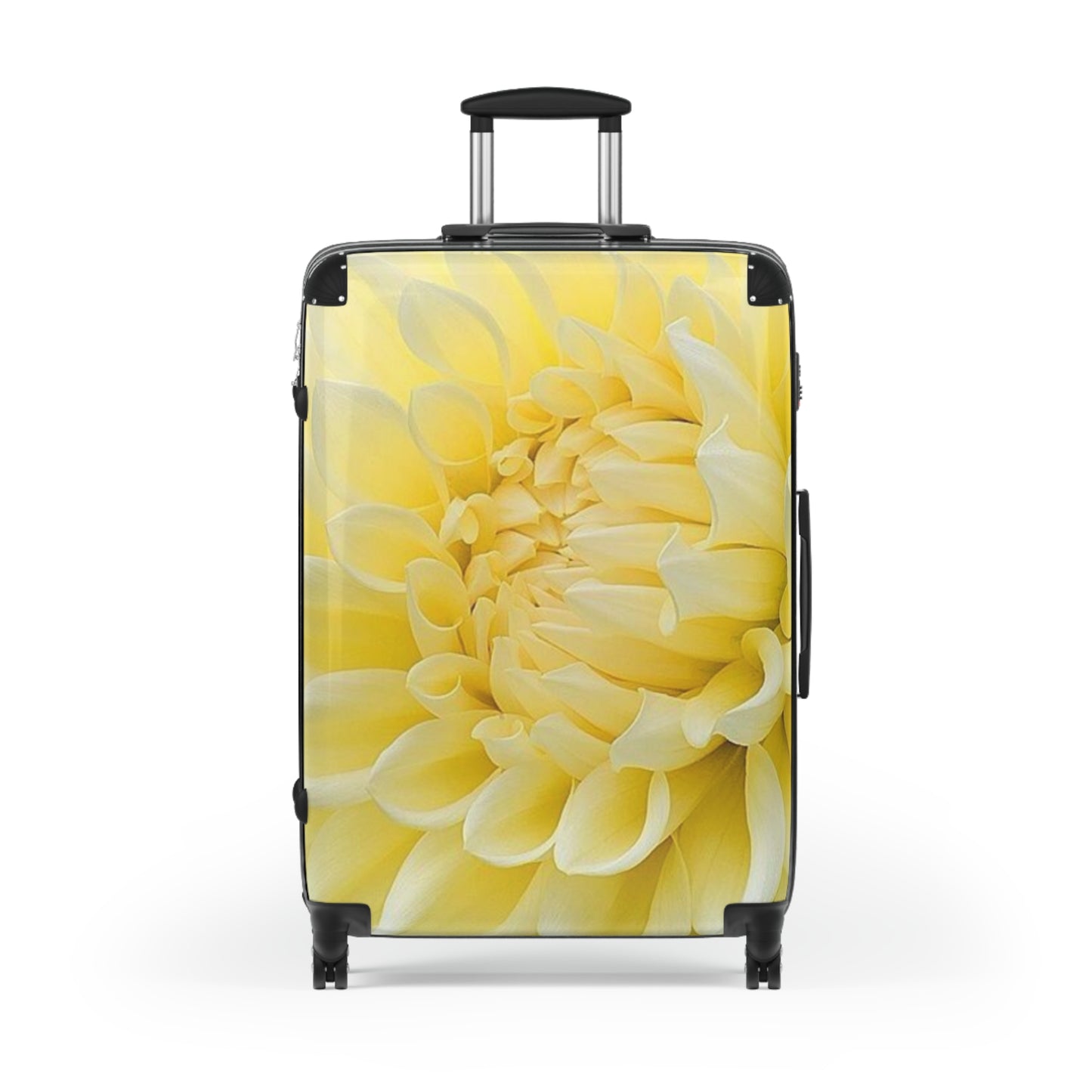 Yellow Dahlia Suitcase