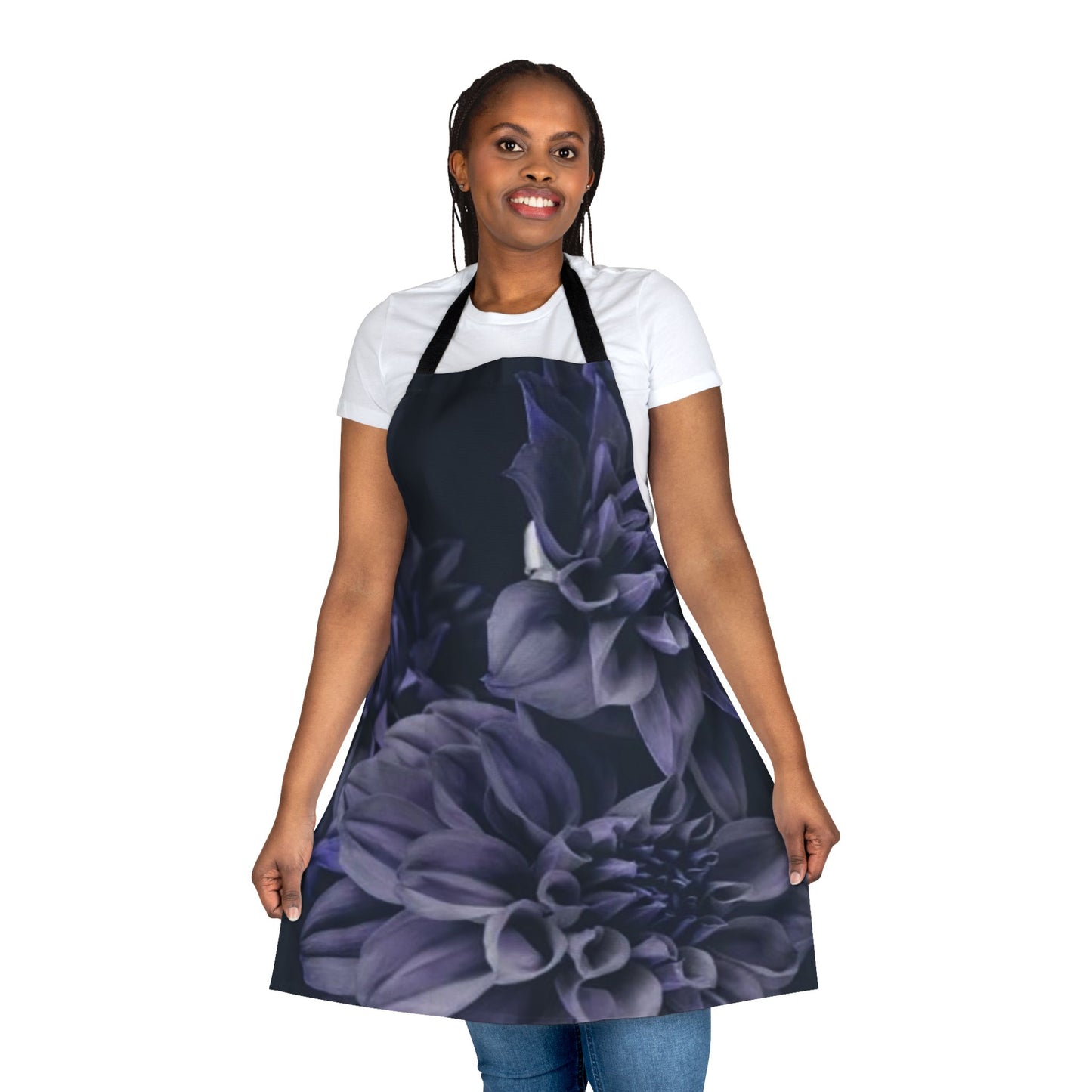 Blue Dahlia Apron