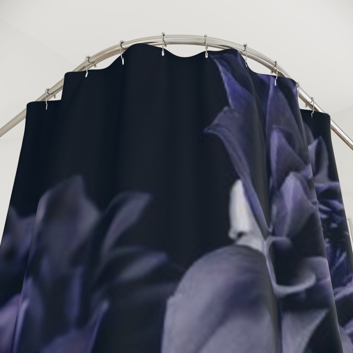 Blue Dahlia Shower Curtain