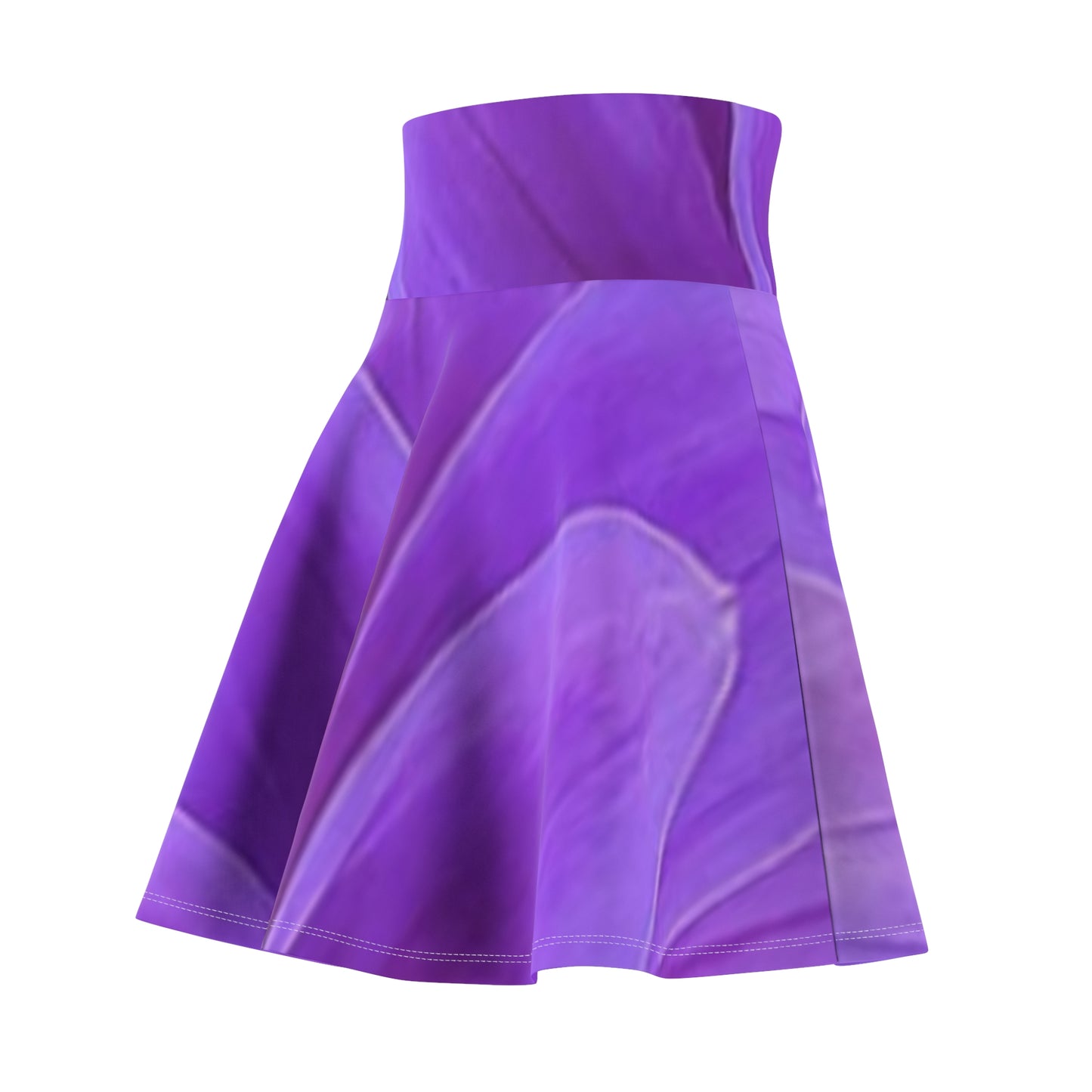 Purple Dahlia Skater Skirt