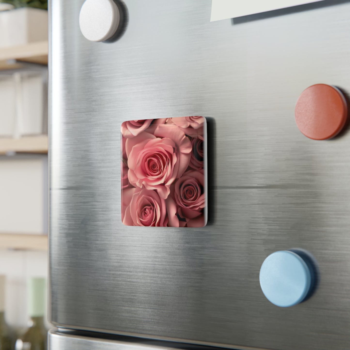 Pink Roses Magnet