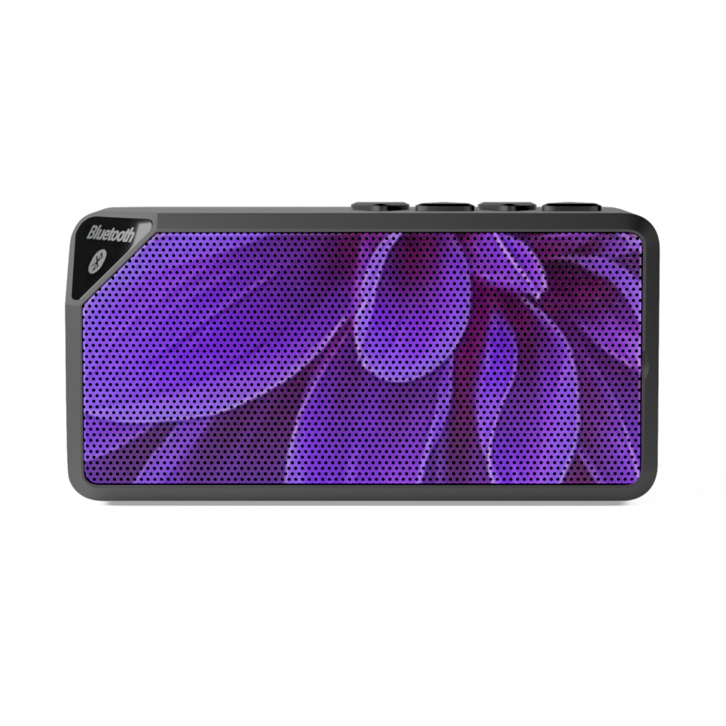 Purple Dahlia Bluetooth Speaker