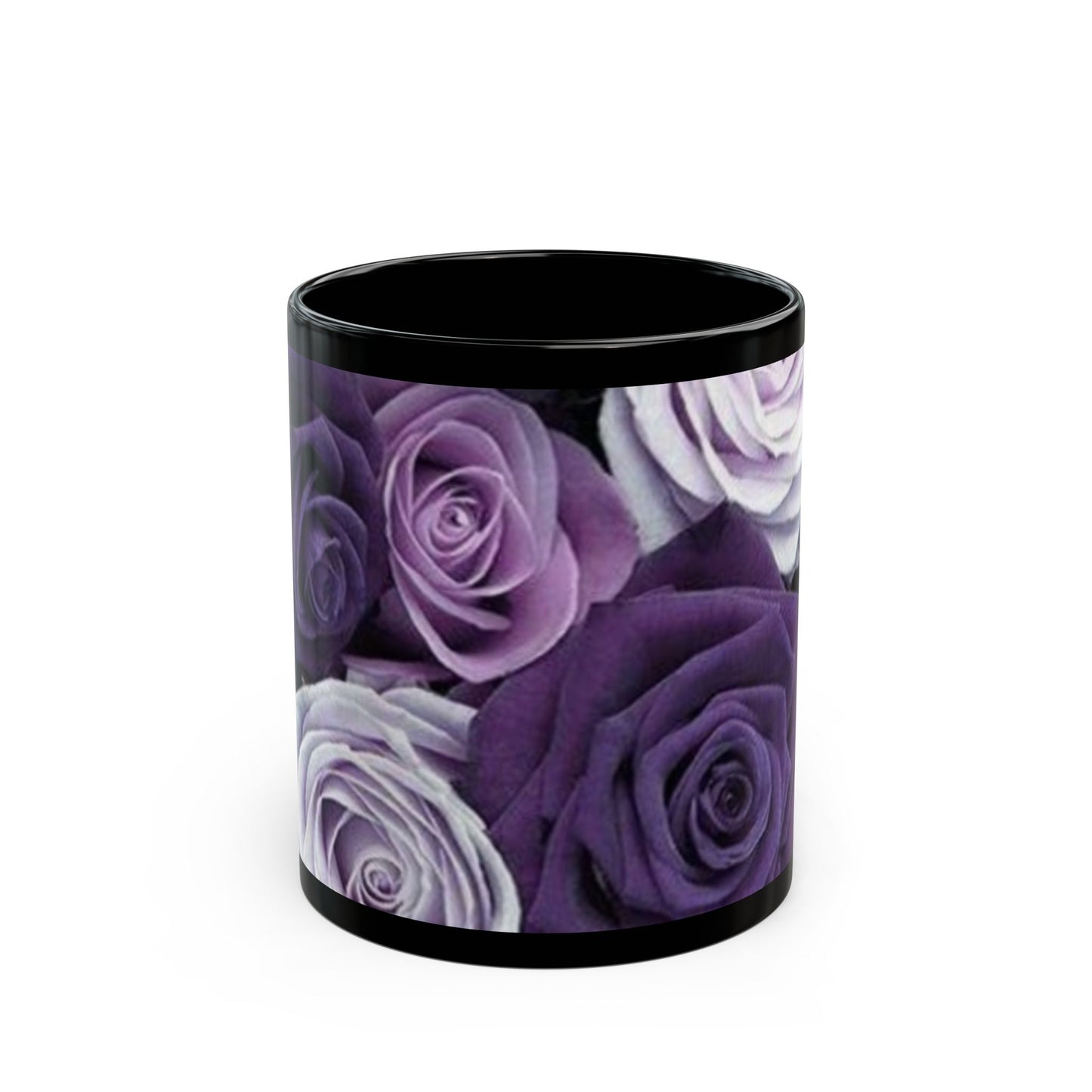 Purple Roses Mug