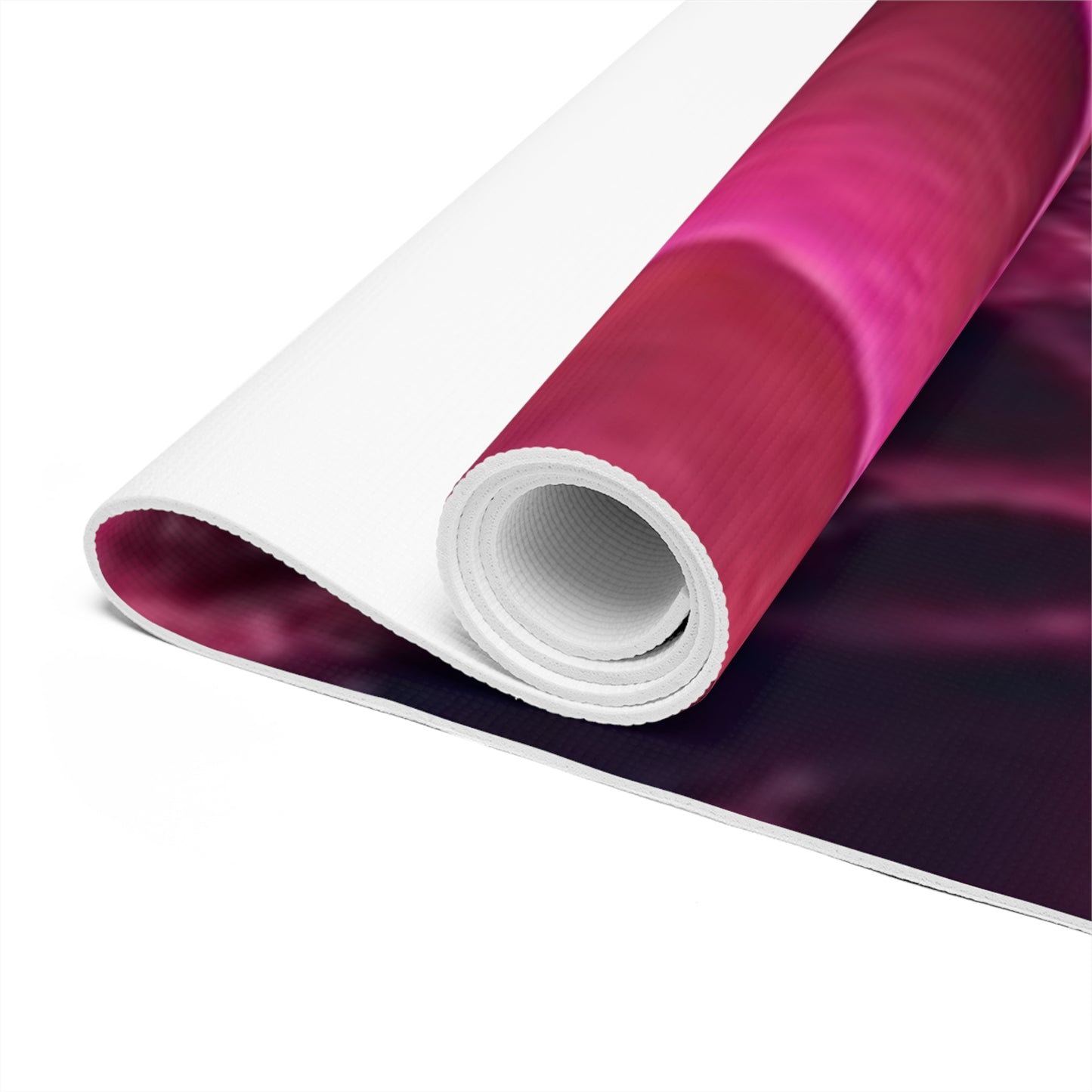 Magenta Dahlia Exercise Mat