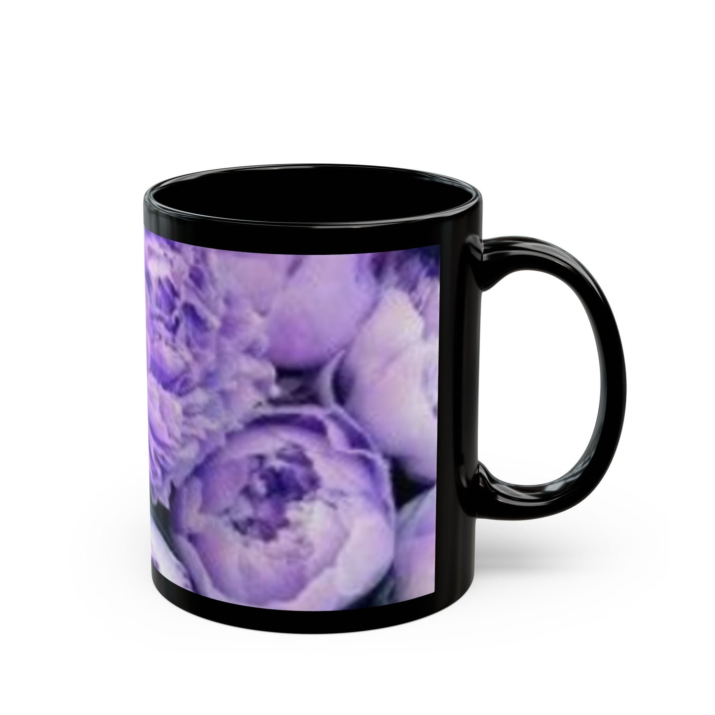 Purple Peony Mug