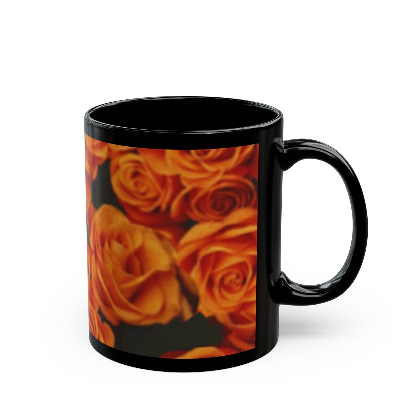 Orange Roses Mug