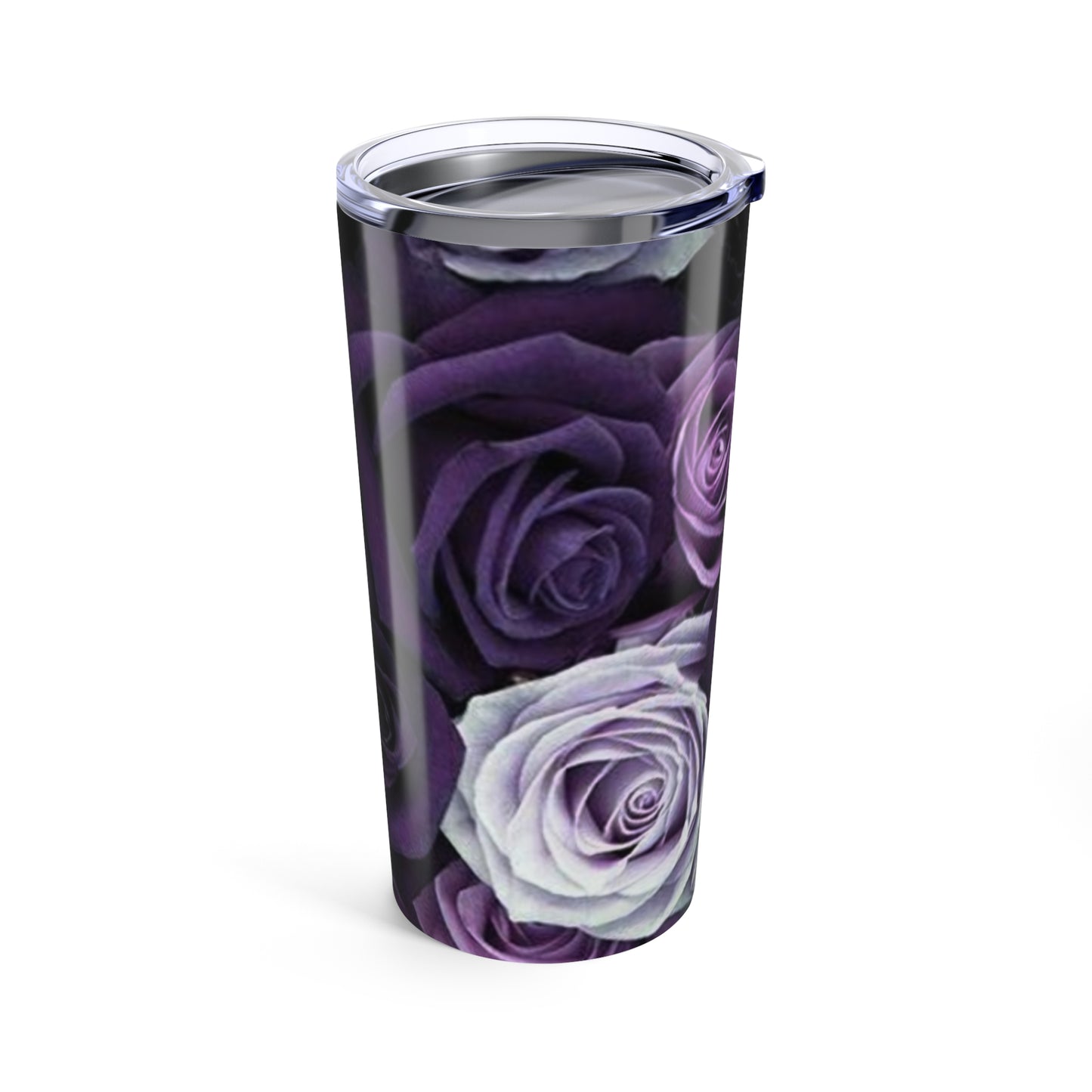 Purple Roses Tumbler 20oz