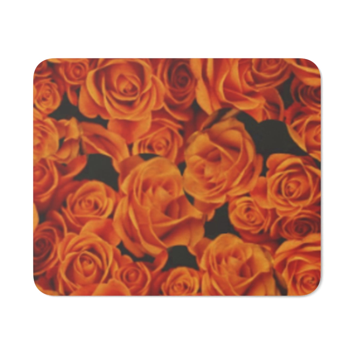 Orange Roses Desk Mouse Pad