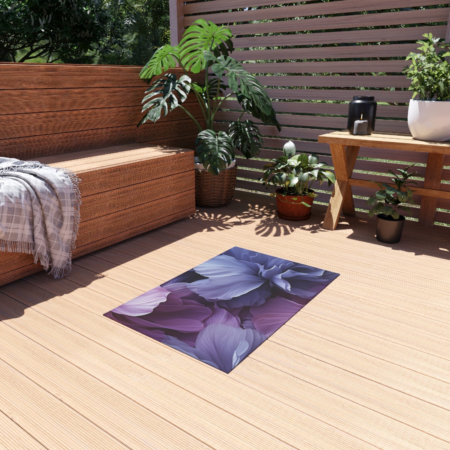 Floral Flow Outdoor Rug