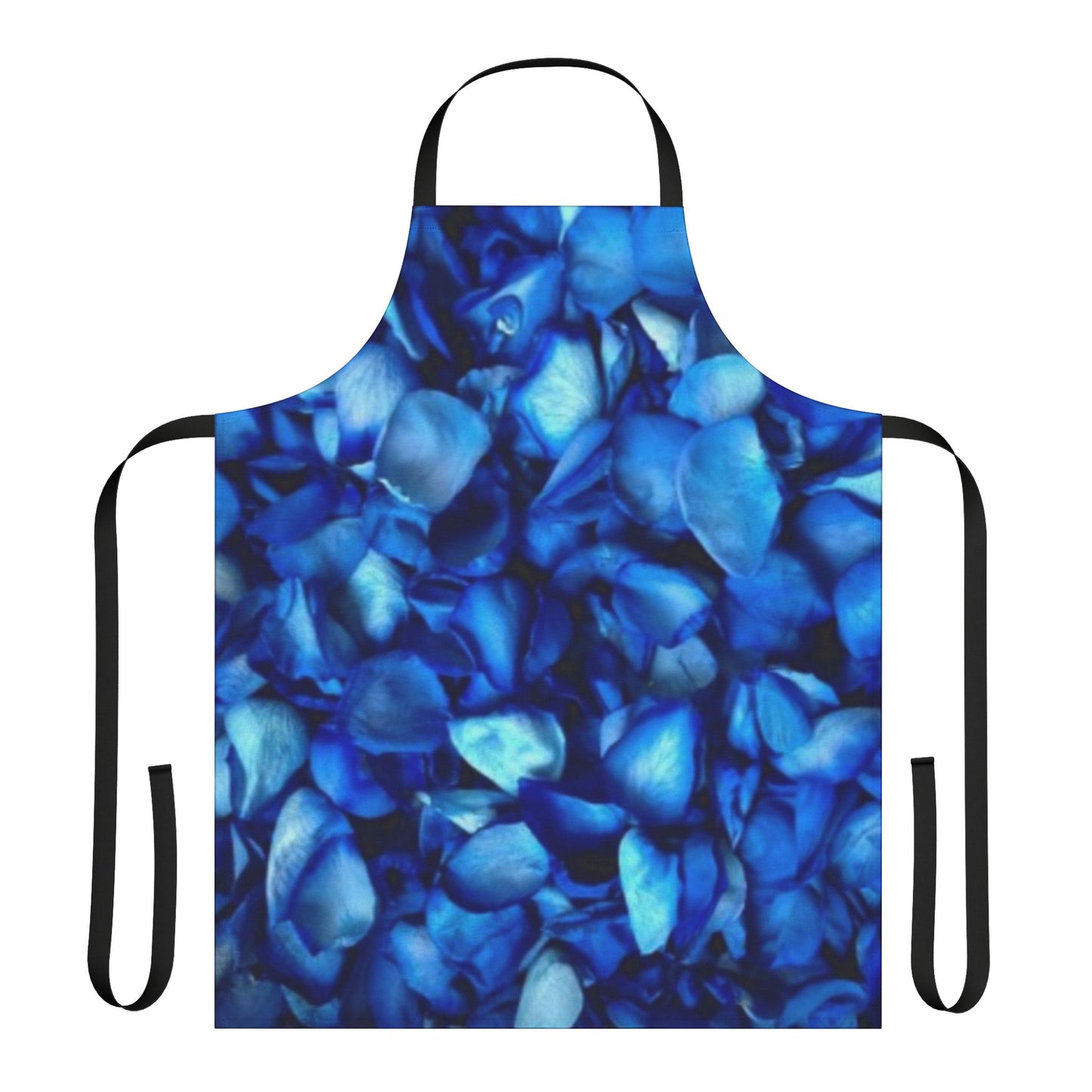 Blue Petals Apron