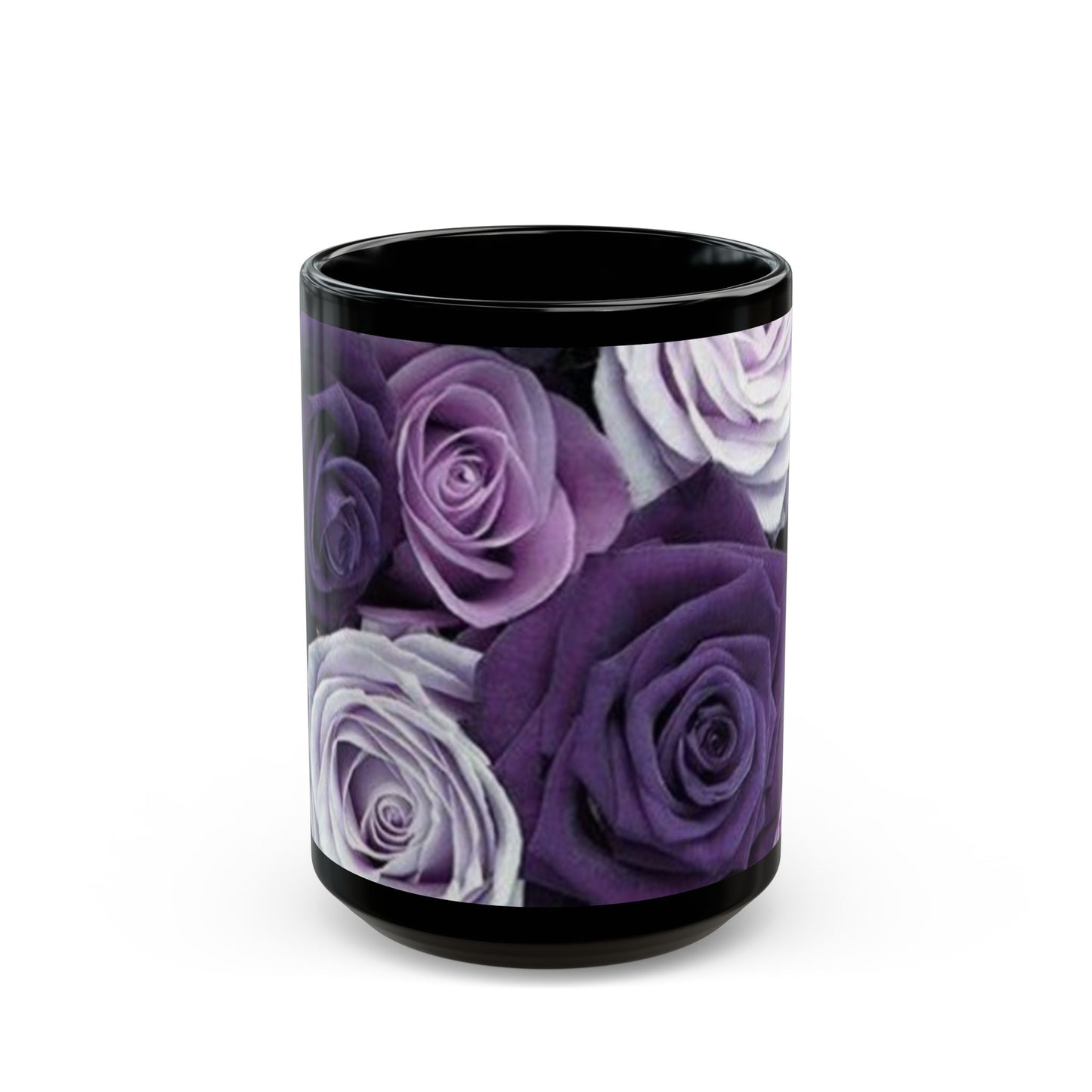 Purple Roses Mug