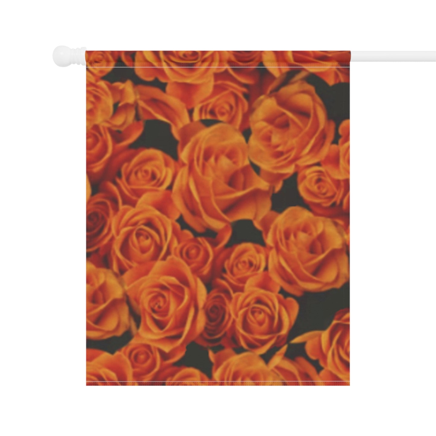 Orange Roses Garden & House Banner