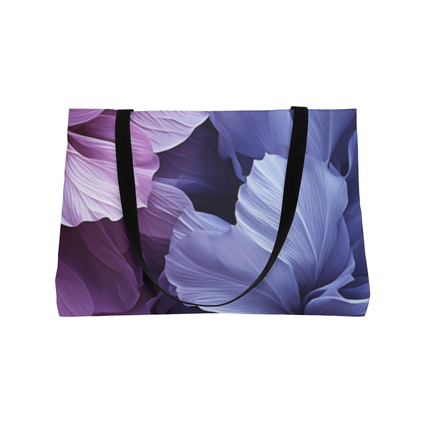 Floral Flow Rectangle Tote Bag