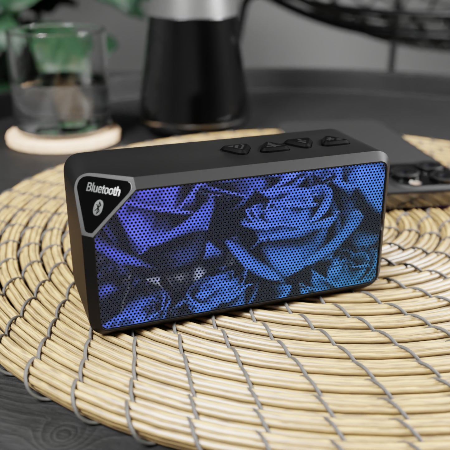 Blue Roses Bluetooth Speaker