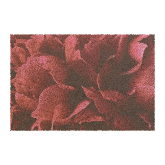 Magenta Floral Doormat