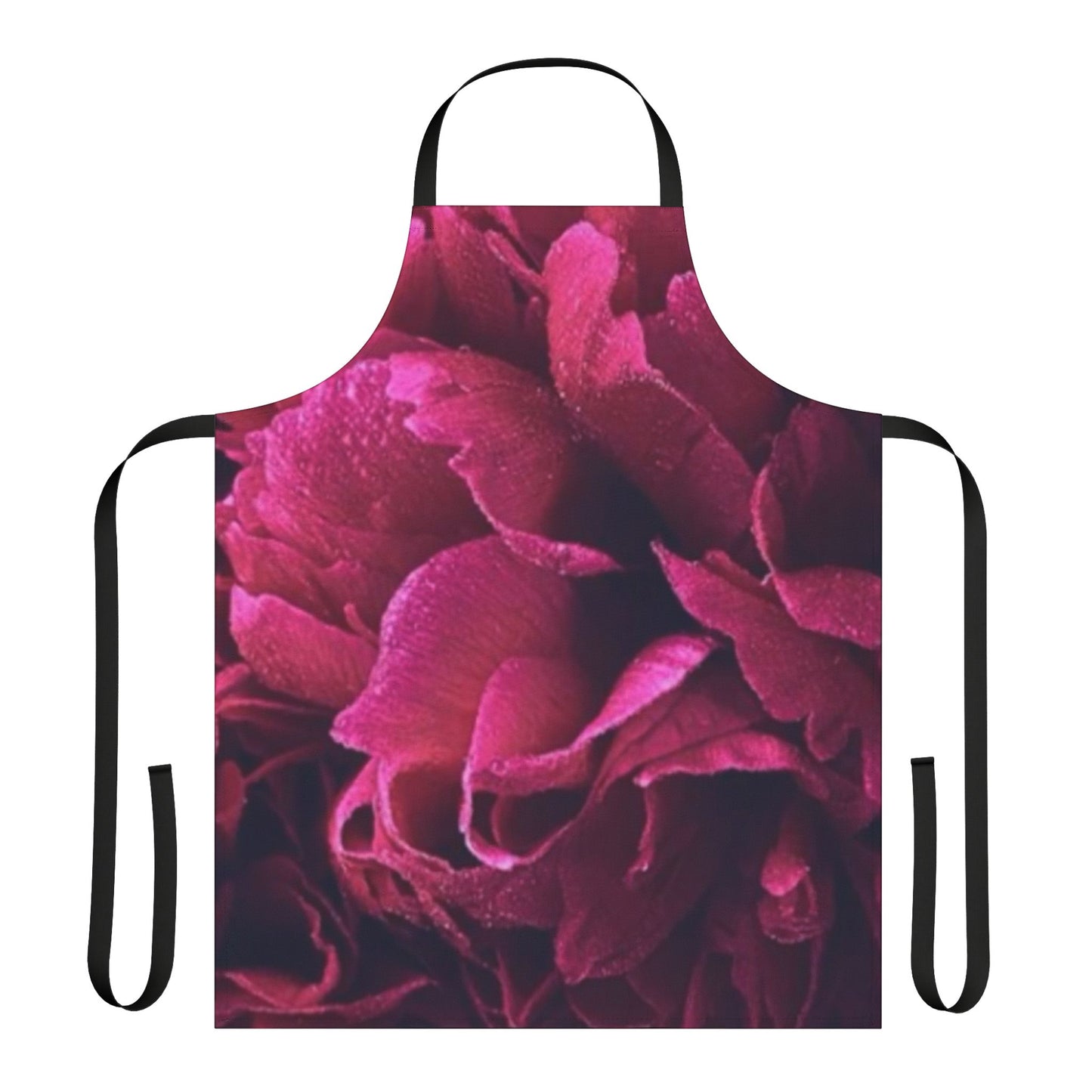 Magenta Floral Apron