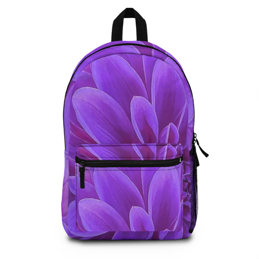 Purple Dahlia Backpack