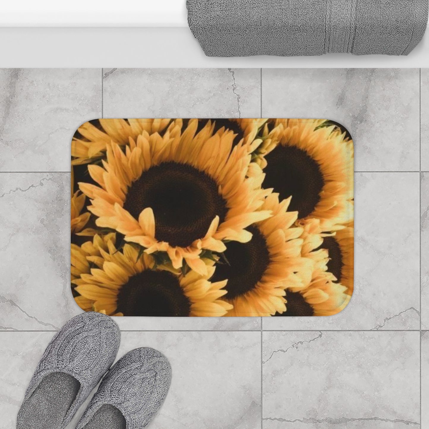 Sunflower Bath Mat