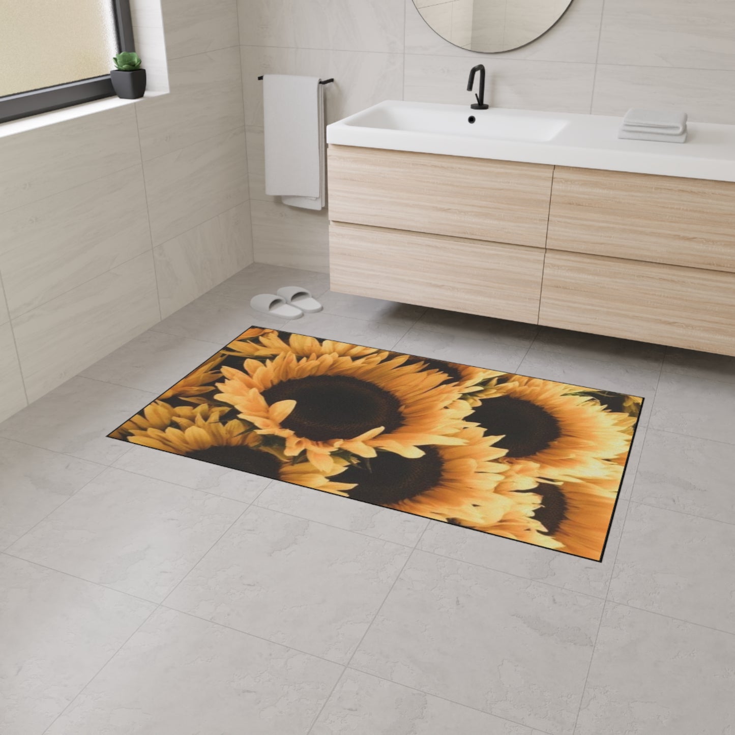 Sunflower Heavy Duty Floor Mat