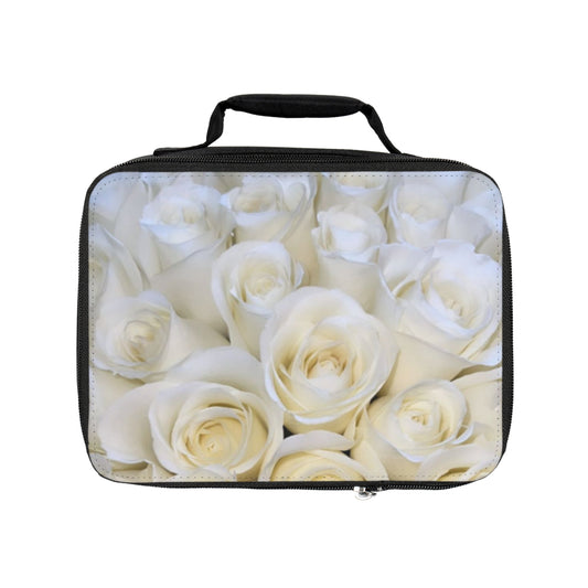 White Roses Lunch Bag