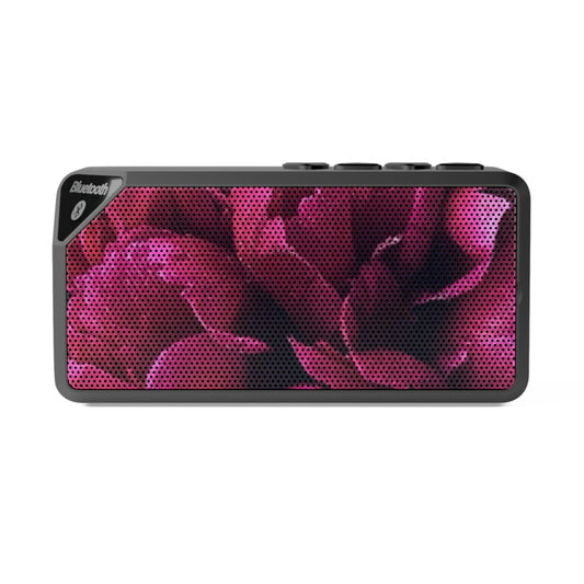 Magenta Floral Bluetooth Speaker