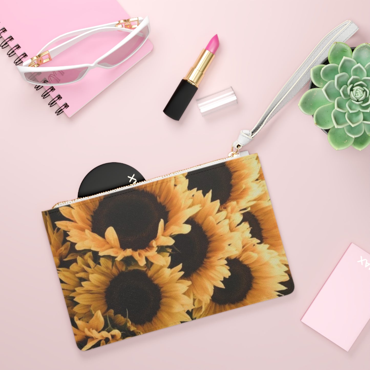 Sunflower Clutch Bag