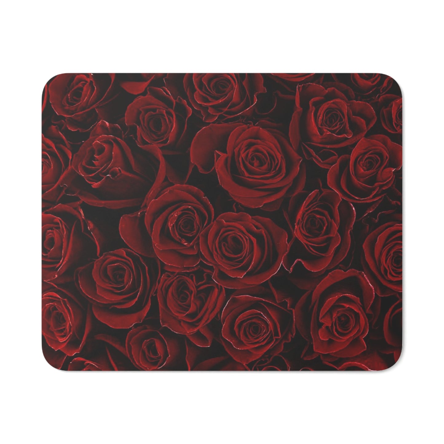 Red Roses Desk Mouse Pad