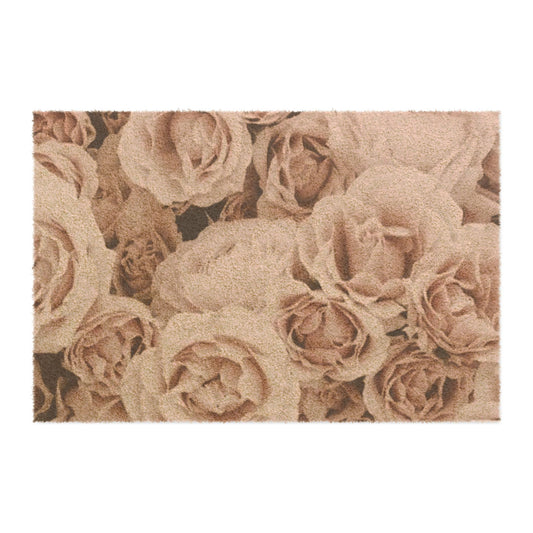 Light Pink Roses Doormat