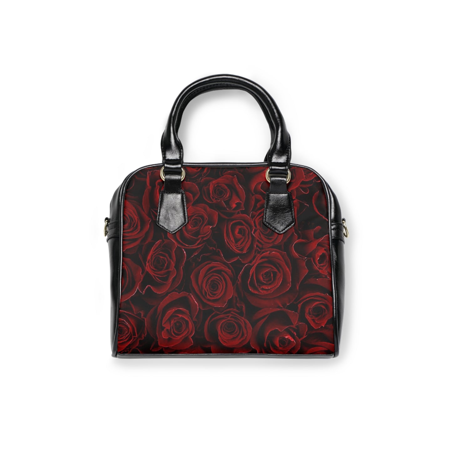 Red Roses Shoulder Handbag