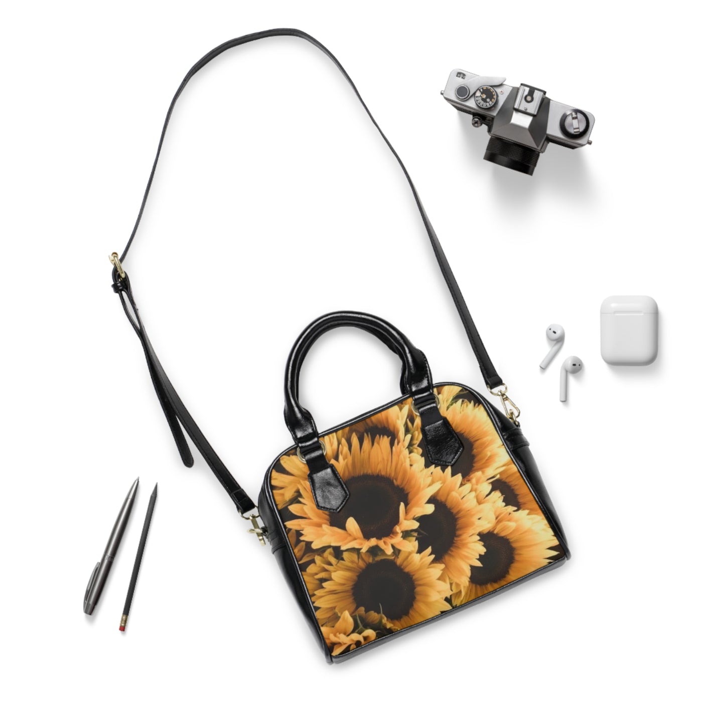 Sunflower Shoulder Handbag