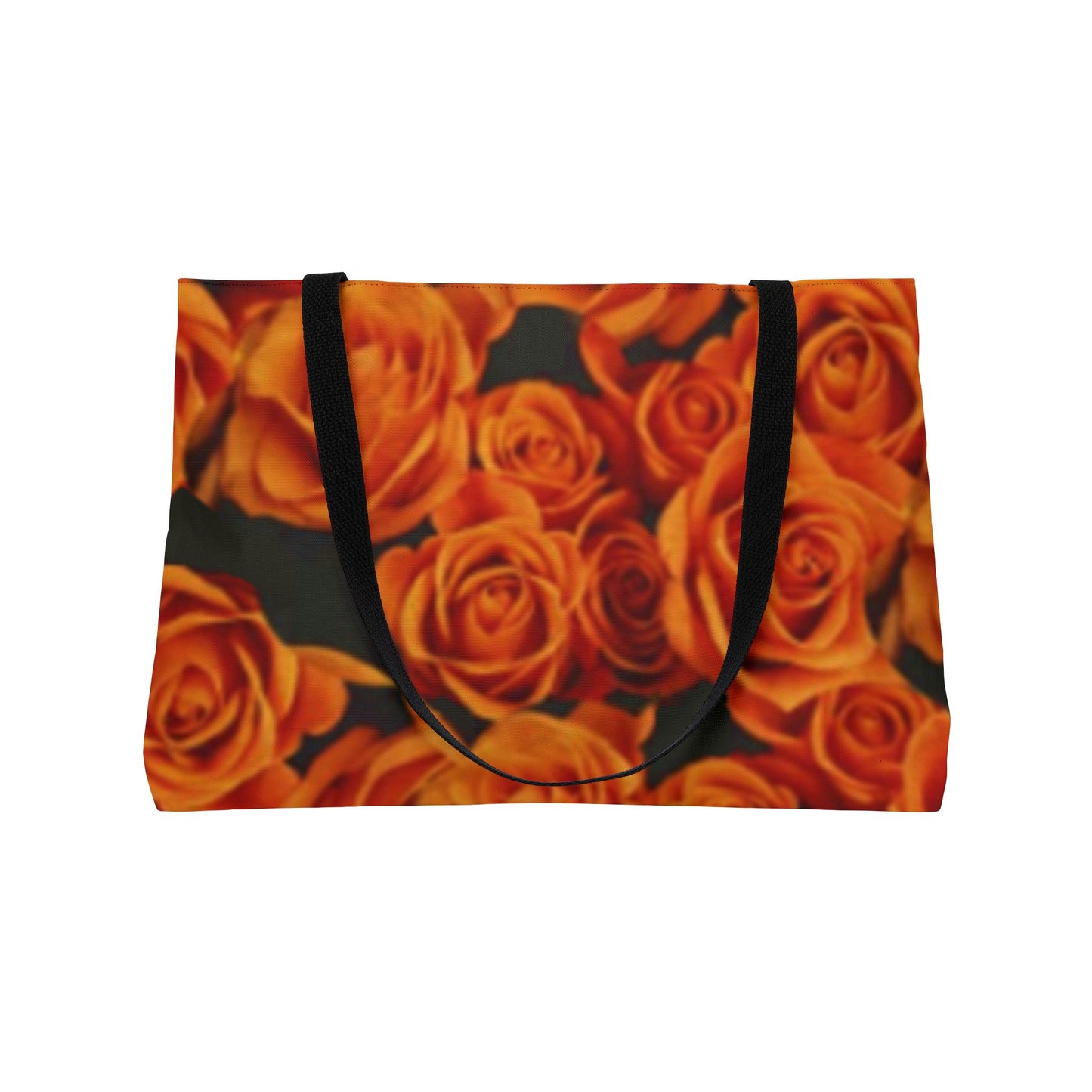 Orange Roses Rectangle Tote Bag