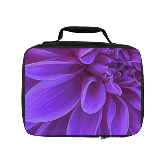 Purple Dahlia Lunch Bag