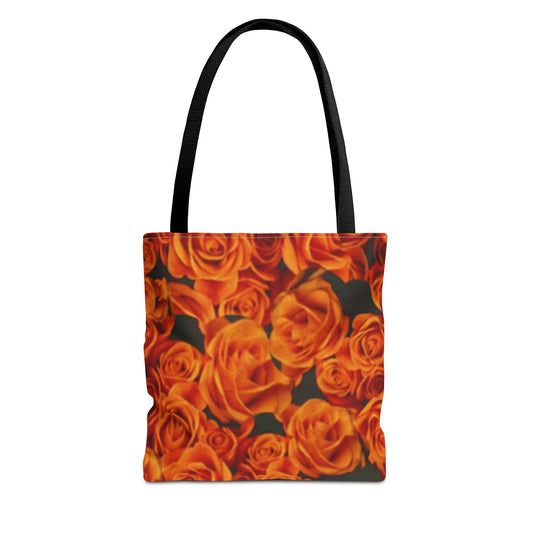 Orange Roses Square Tote Bag