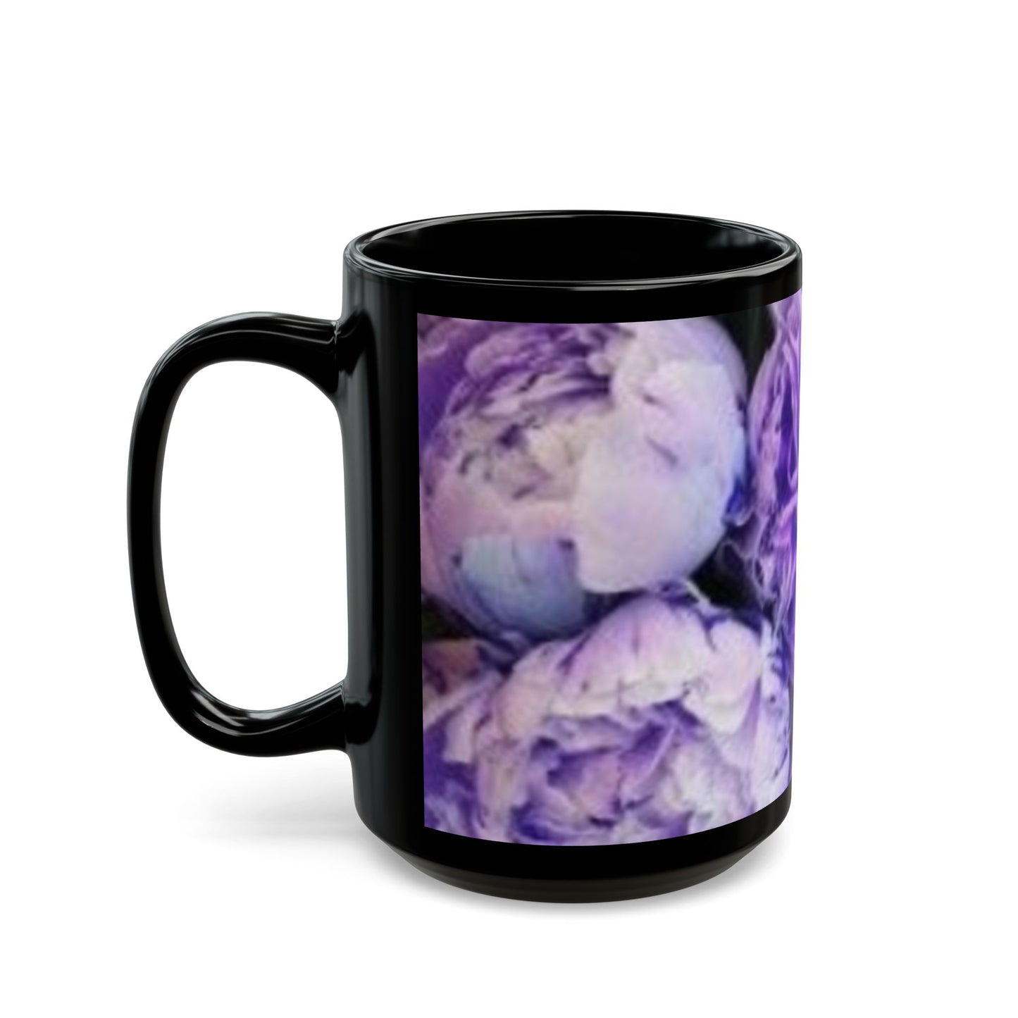 Purple Peony Mug