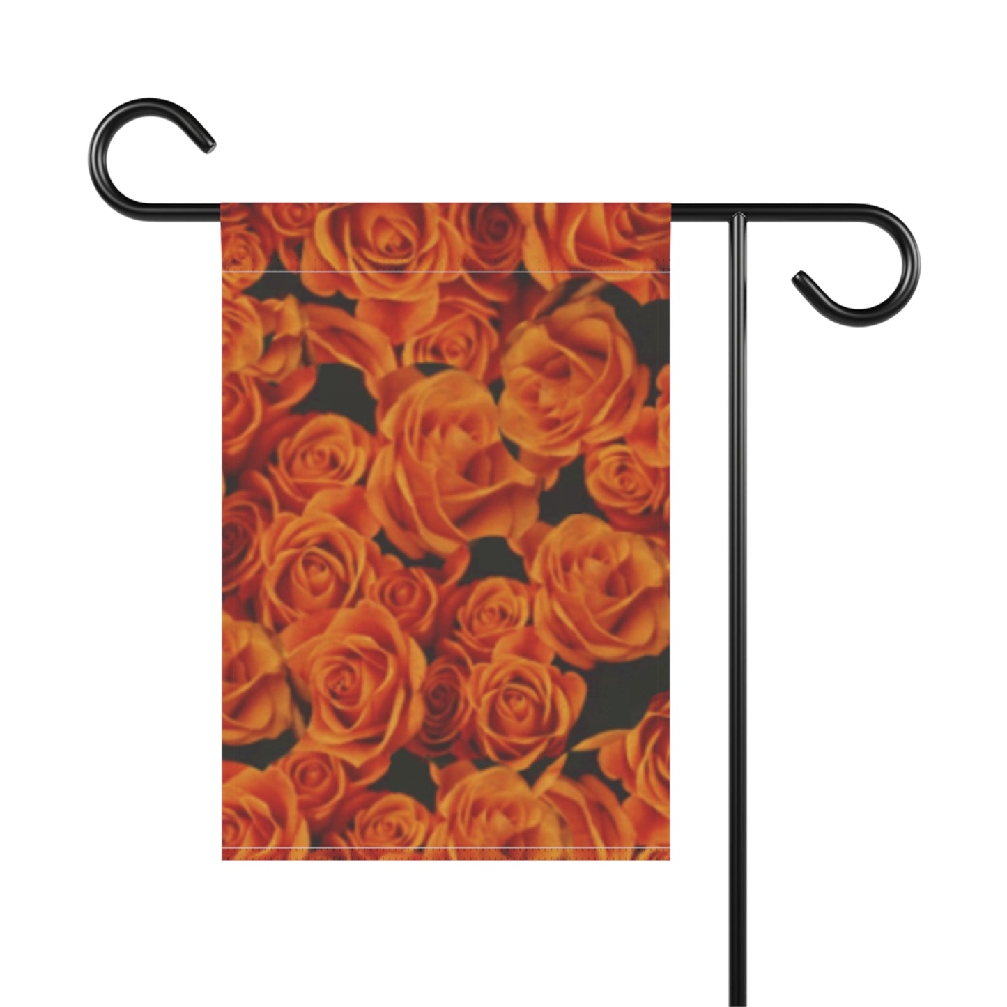 Orange Roses Garden & House Banner