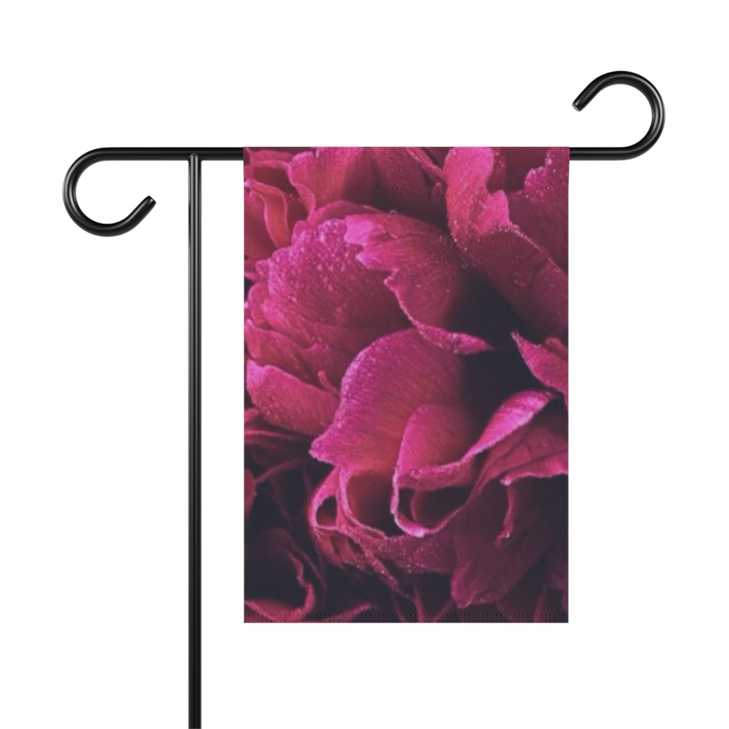 Magenta Floral Garden & House Banner