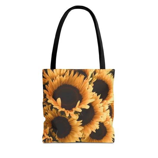 Sunflower Square Tote Bag