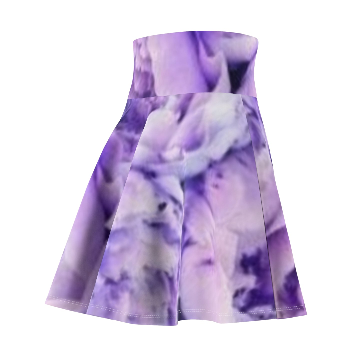 Purple Peony Skater Skirt