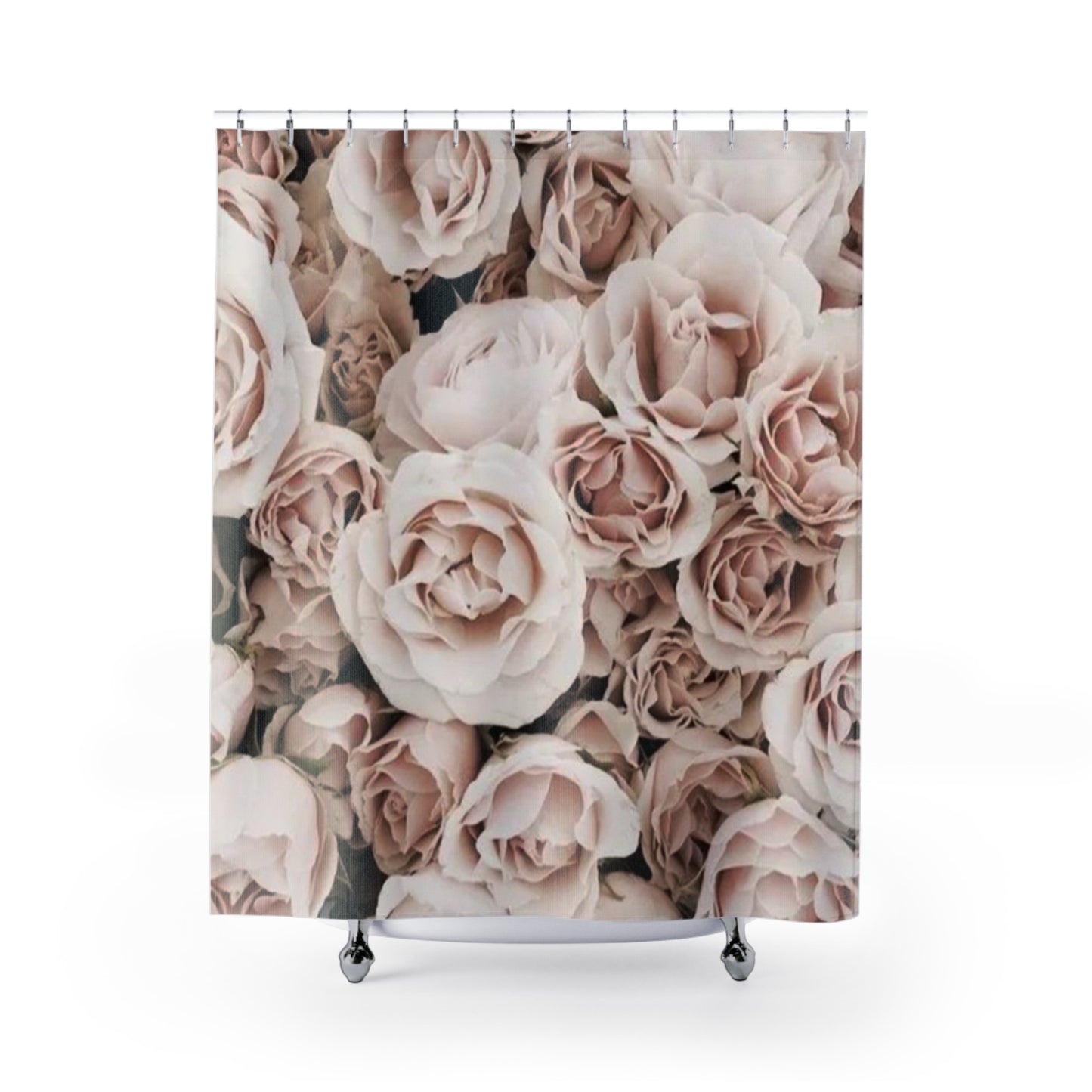 Light Pink Roses Shower Curtain