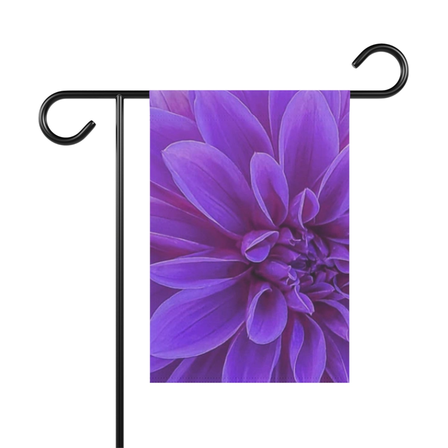 Purple Dahlia Garden & House Banner