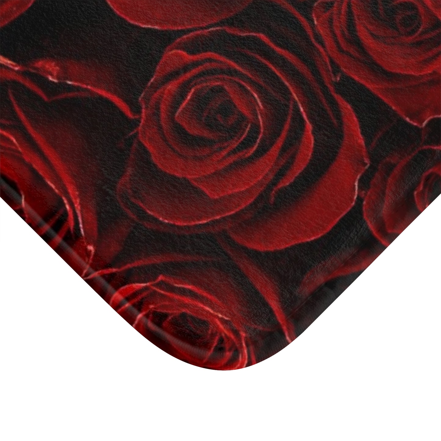 Red Roses Bath Mat