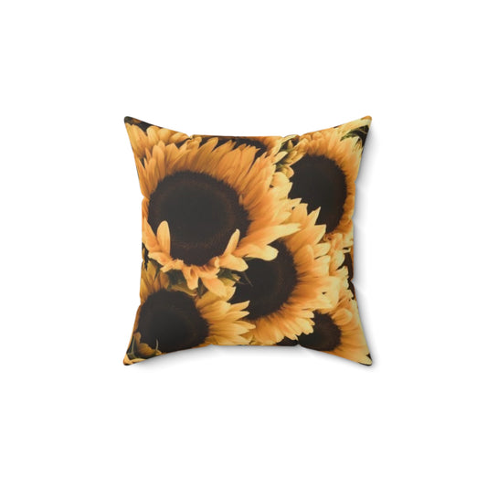 Sunflower Square Pillow