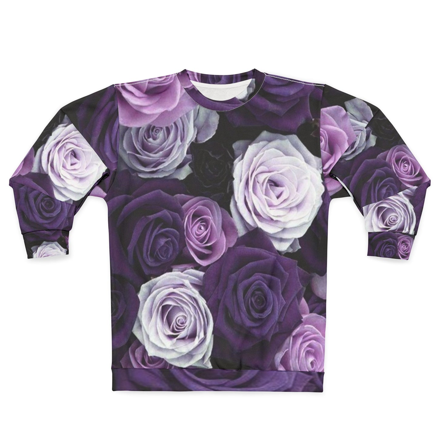 Purple Roses Sweatshirt