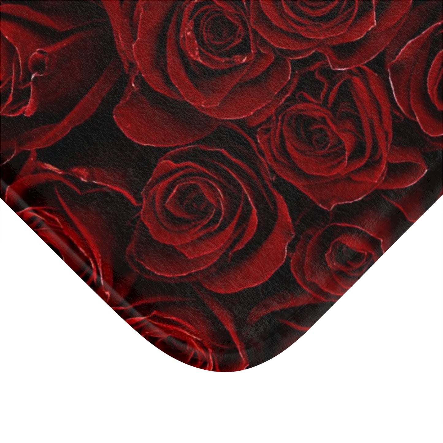 Red Roses Bath Mat