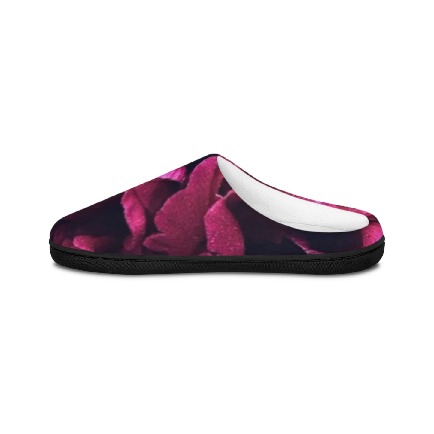 Magenta Floral Slippers