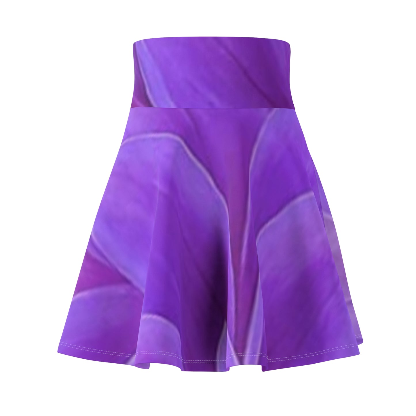 Purple Dahlia Skater Skirt