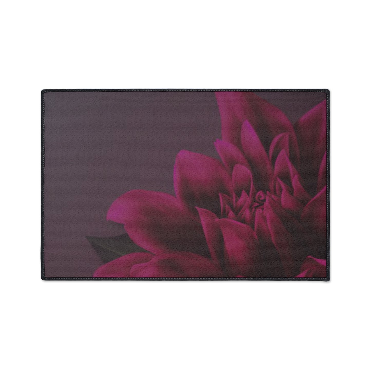 Magenta Dahlia Heavy Duty Floor Mat