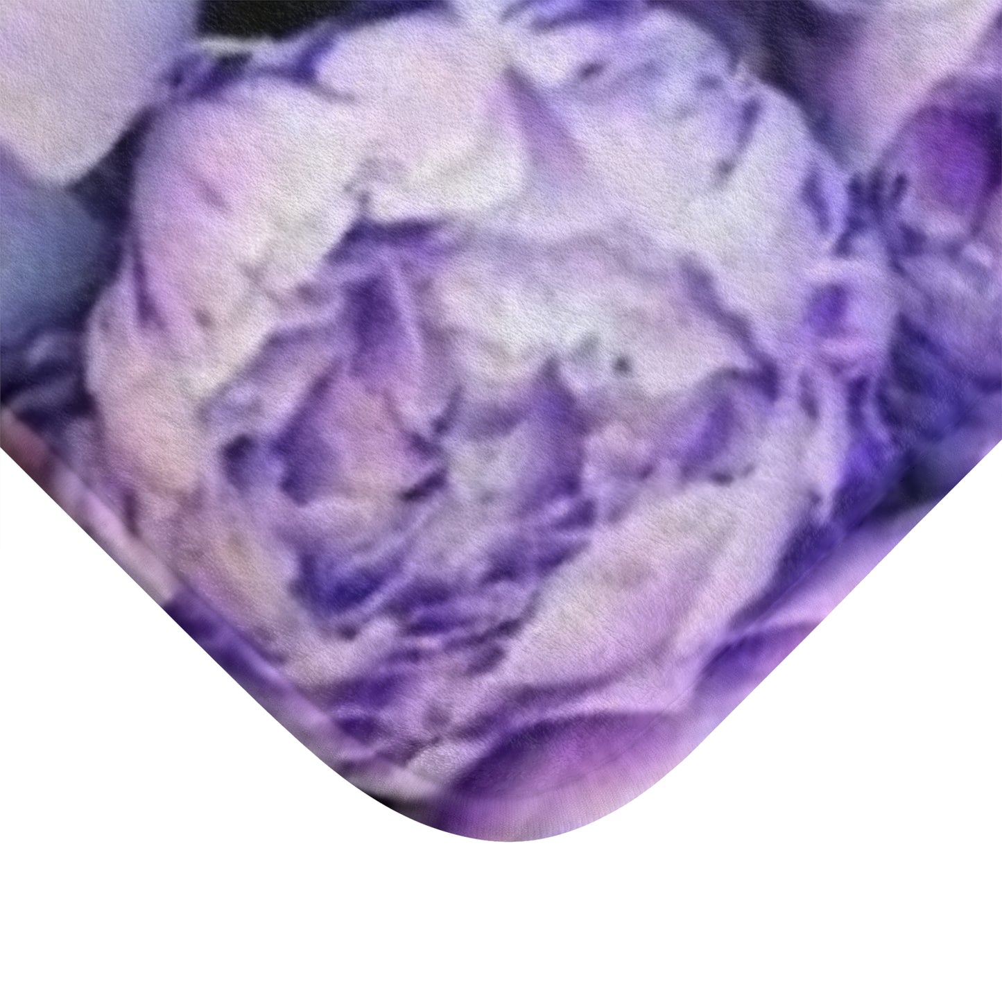 Purple Peony Bath Mat