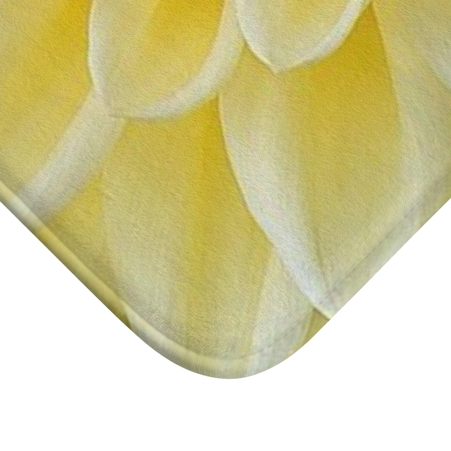 Yellow Dahlia Bath Mat